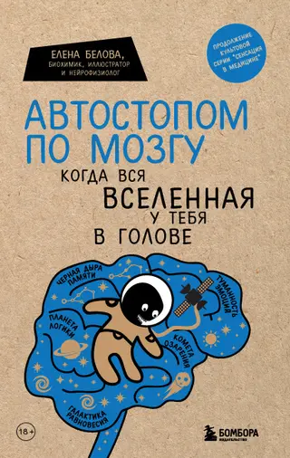 Обложка аудиокниги «Автостопом по мозгу. Когда вся вселенная у тебя в голове»