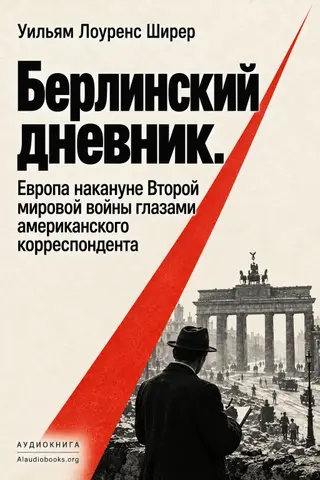 Обложка аудиокниги «Берлинский дневник. Европа накануне Второй мировой войны глазами американского корреспондента»