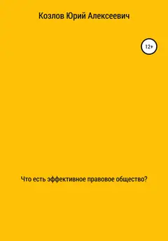 Обложка аудиокниги «Что есть эффективное правовое общество?»