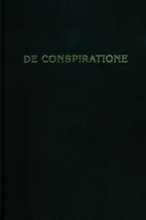 Обложка аудиокниги «De Conspiratione / О Заговоре»