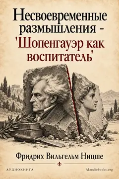 Обложка аудиокниги «Несвоевременные размышления - 'Шопенгауэр как воспитатель'»