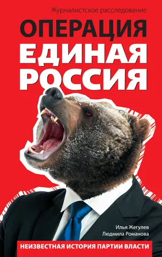 Обложка аудиокниги «Операция «Единая Россия». Неизвестная история партии власти»