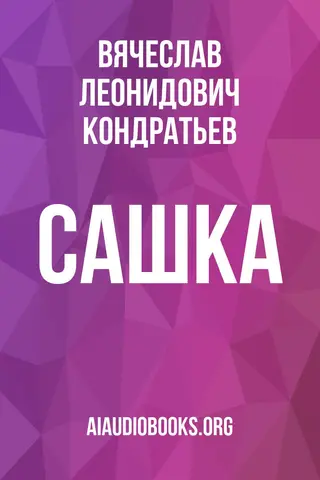 Обложка аудиокниги «Сашка»
