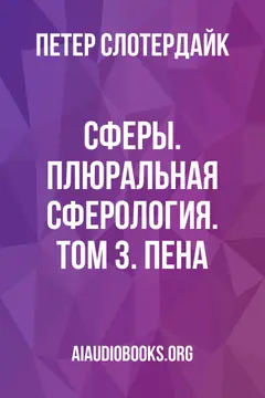 Обложка аудиокниги «Сферы. Плюральная сферология. Том 3. Пена»