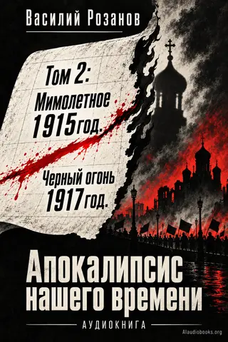 Обложка аудиокниги «Том 2: Мимолетное 1915год. Черный огонь 1917год. Апокалипсис нашего времени»