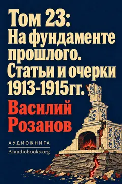 Обложка аудиокниги «Том 23: На фундаменте прошлого. Статьи и очерки 1913-1915гг.»
