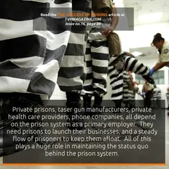 Обложка аудиокниги ««Успех» тюрем. Перевод статьи «The 'success' of prisons» из 16-го выпуска официального онлайн-журнала проекта TVP Magazine»